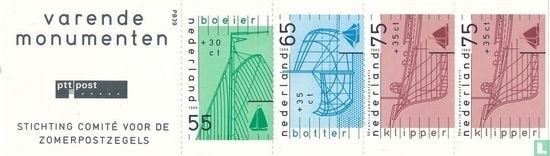 Postzegelboekje pb 39 Zomerzegels Schepen 1989 NL Postfris, Ophalen of Verzenden