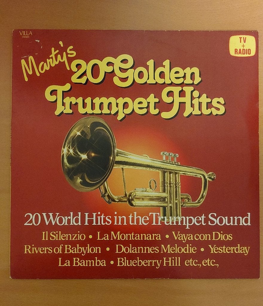 LP Marty's 20 Golden Trompet Hits, Ophalen of Verzenden, Gebruikt, 12 inch