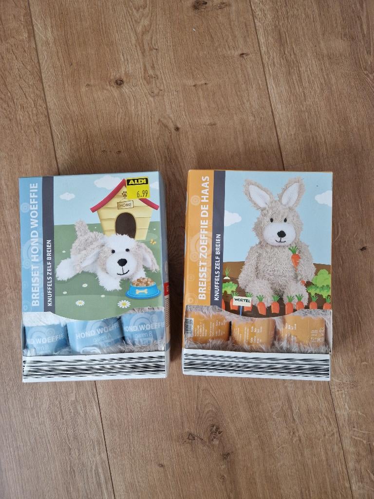 Breipakketten knuffel, Hobby en Vrije tijd, Breien en Haken, Ophalen of Verzenden, Nieuw, Breien, Overige typen