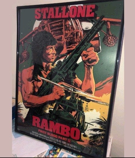 Rambo, Verzamelen, Ophalen of Verzenden, Zo goed als nieuw, A1 t/m A3, Film en Tv