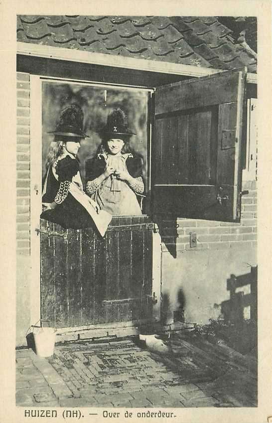 300-291-033 Huizen Over de onderdeur, Verzenden, Voor 1920, Noord-Holland