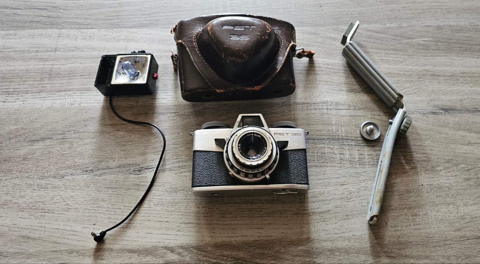 Vintage Petri Fim 35mm Camera, Ophalen of Verzenden, Gebruikt, Compact, Overige Merken
