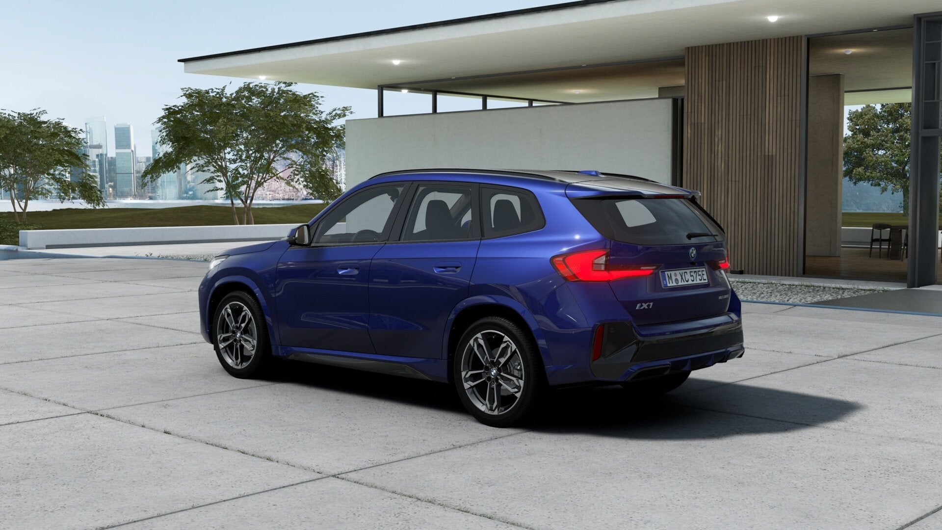 BMW iX1 eDrive20 M Sport / Sportstoelen / Comfort Access / H, Auto's, Dealer onderhouden, Zwart, Blauw, Nieuw