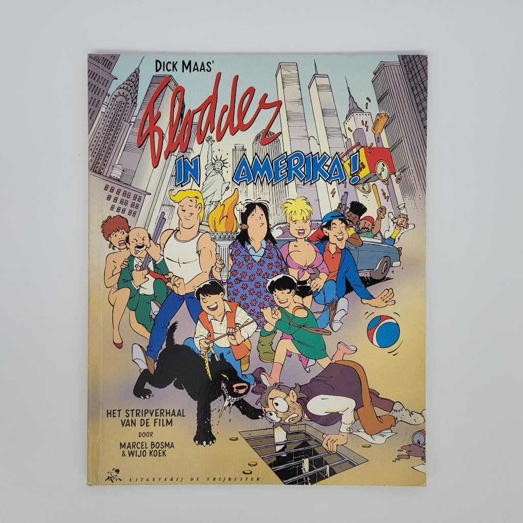 Flodder in Amerika - Strip, Boeken, Stripboeken, Eén stripboek, Ophalen of Verzenden, Gelezen