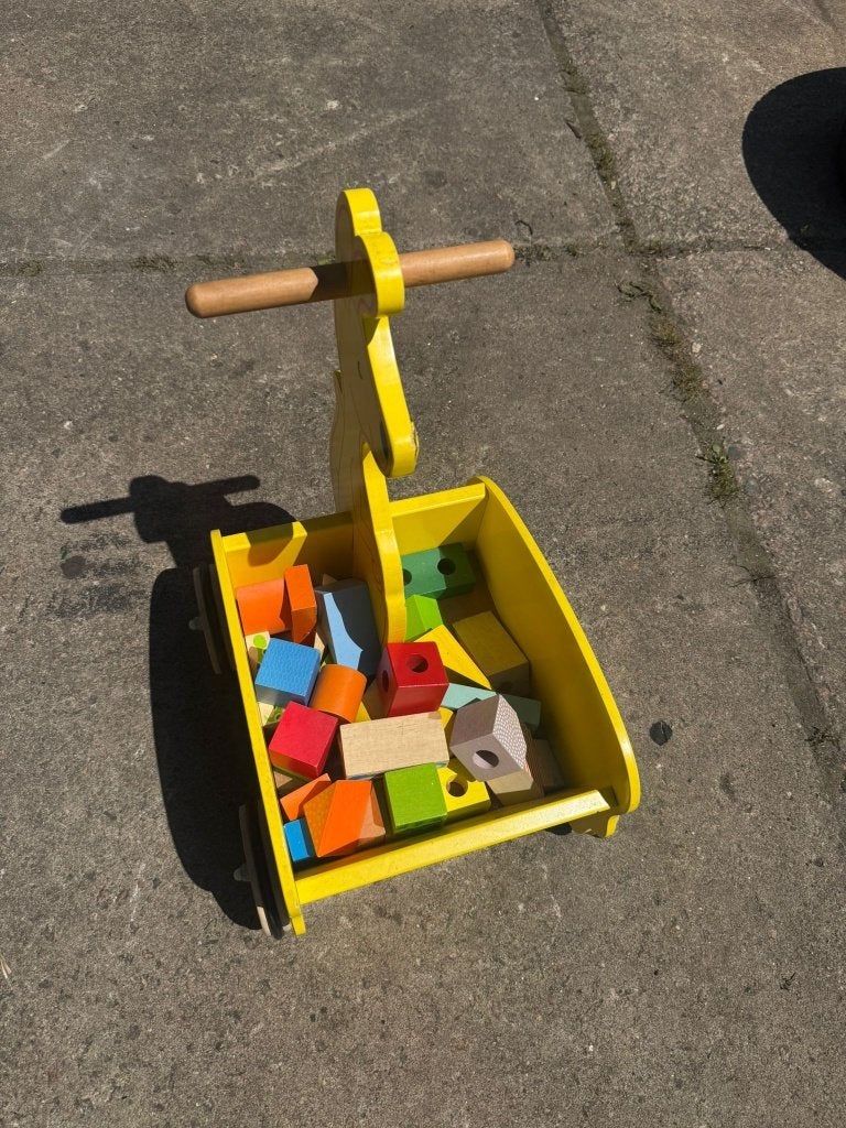 blokken kar, Ophalen, Gebruikt