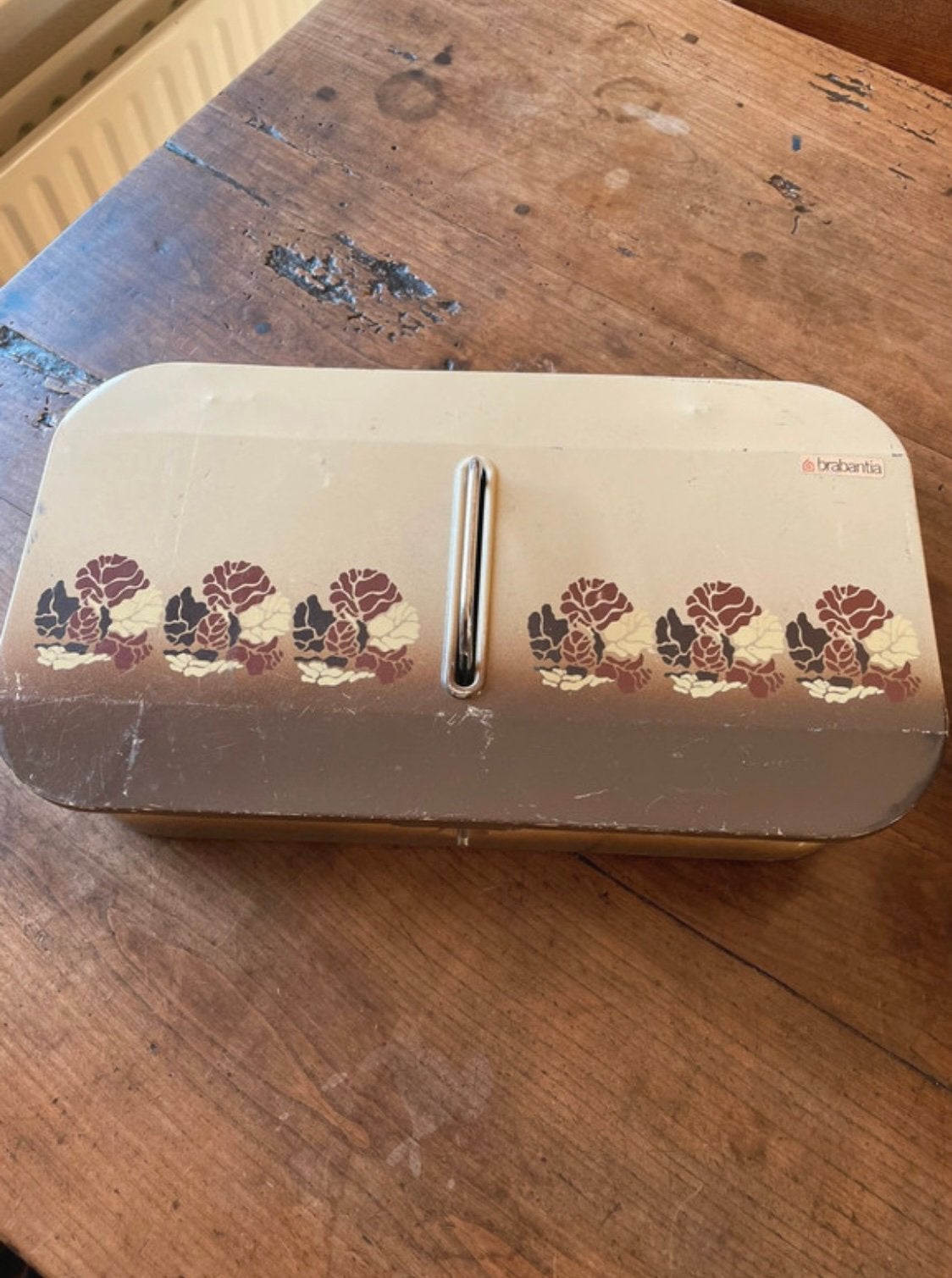 Gave brocante schoenpoetsdoos Brabantia, Ophalen of Verzenden, Huis en Inrichting