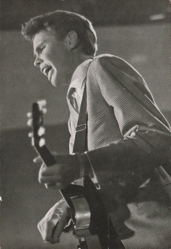 Oude Kaart Peter Kraus (1), Verzenden, 1940 tot 1960, Ongelopen, Sterren en Beroemdheden