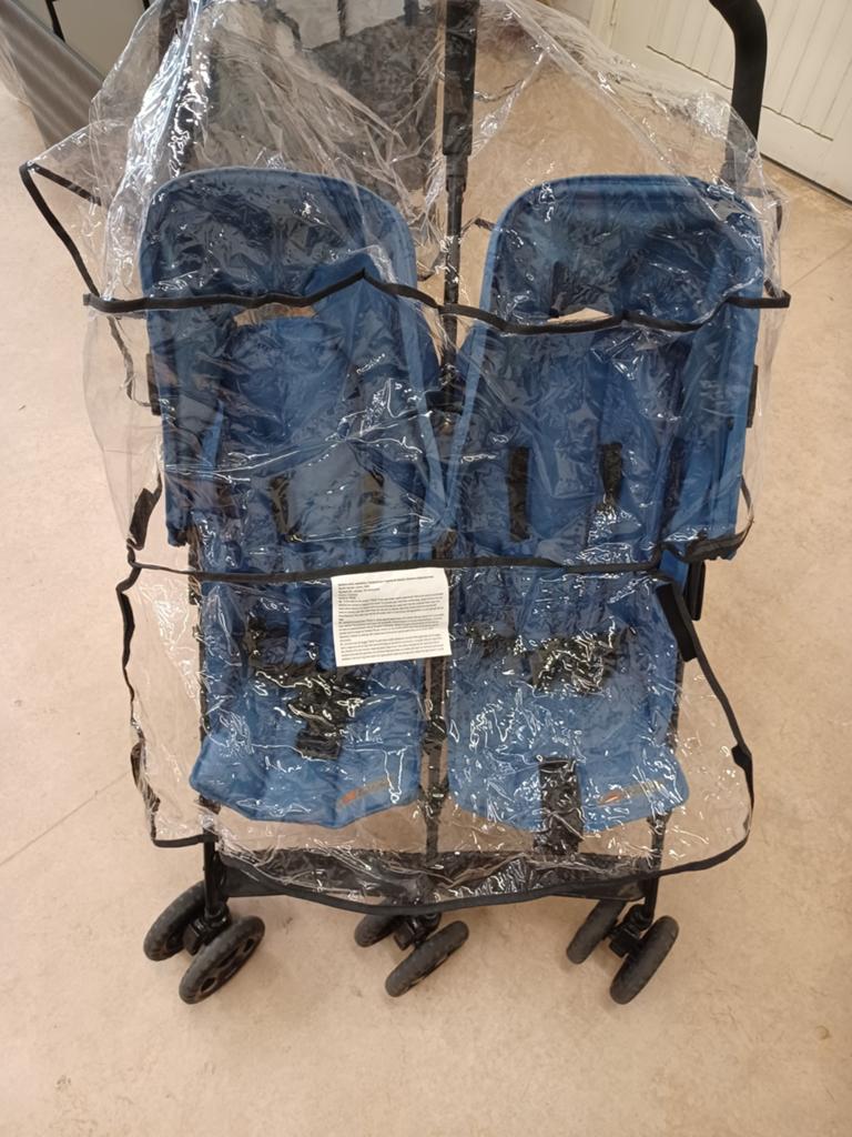 Tweeling buggy, Ophalen, Zo goed als nieuw