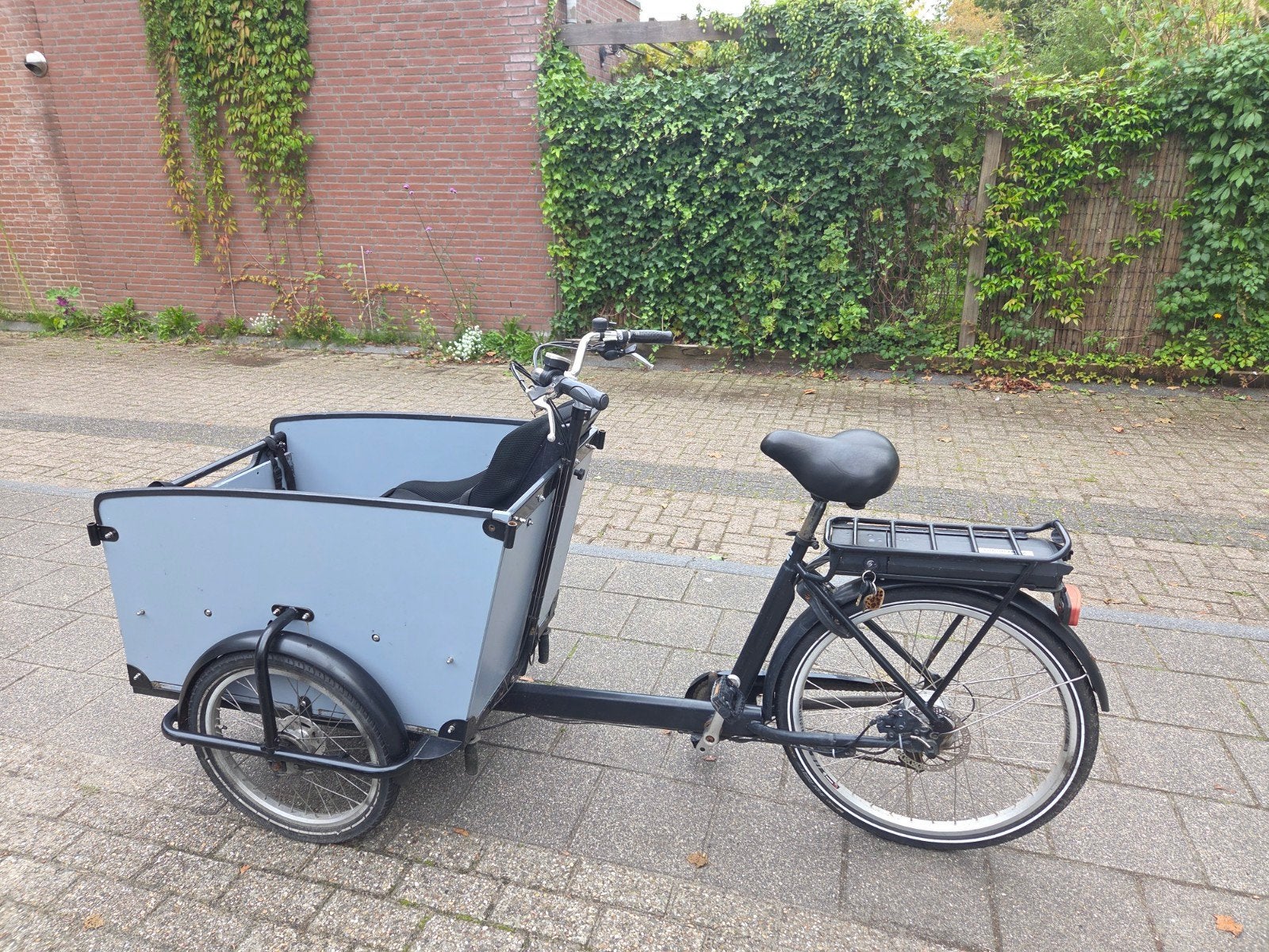 Elektrische bakfiets babboe big, Fietsen en Brommers, Ophalen, Gebruikt, 4 kinderen of meer, Elektrisch