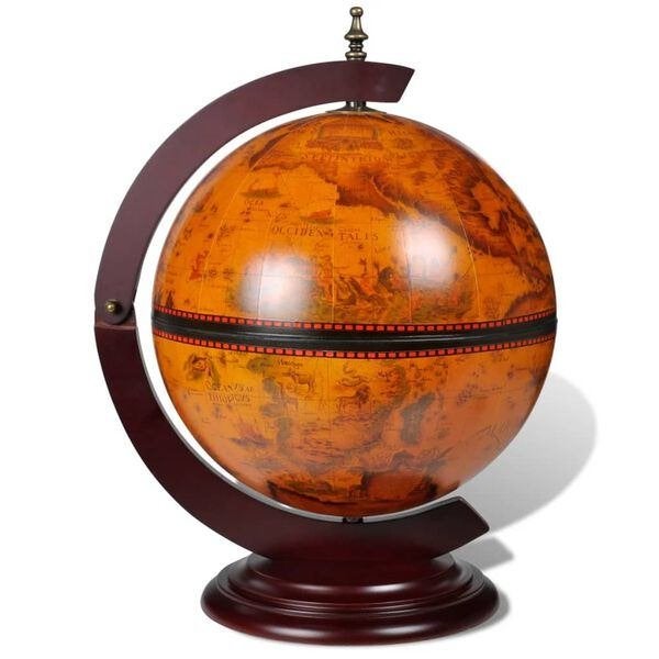 Bar minibar globebar wereldbolbar GRATIS VERZENDING!, Draaibaar, Verzenden, 33 cm, Nieuw