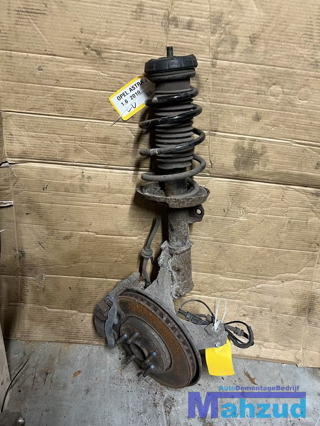 OPEL ASTRA J 1.6 Links voor veerpoot compleet 2009-2015, Gebruikt, Opel Automobile GmbH, Ophalen of Verzenden, Kontakt@opel-infoservice.de