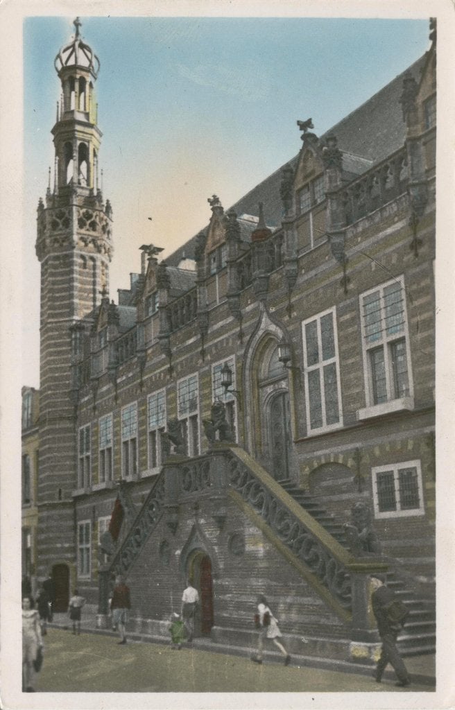 Alkmaar Raadhuis, Verzenden, 1940 tot 1960, Ongelopen, Noord-Holland