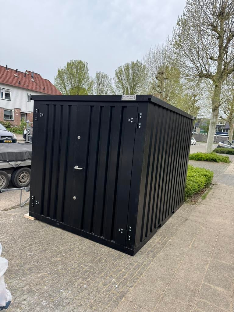 Zelfbouwcontainer 3 x 2 snelbouw container demontabele, Ophalen, Zo goed als nieuw