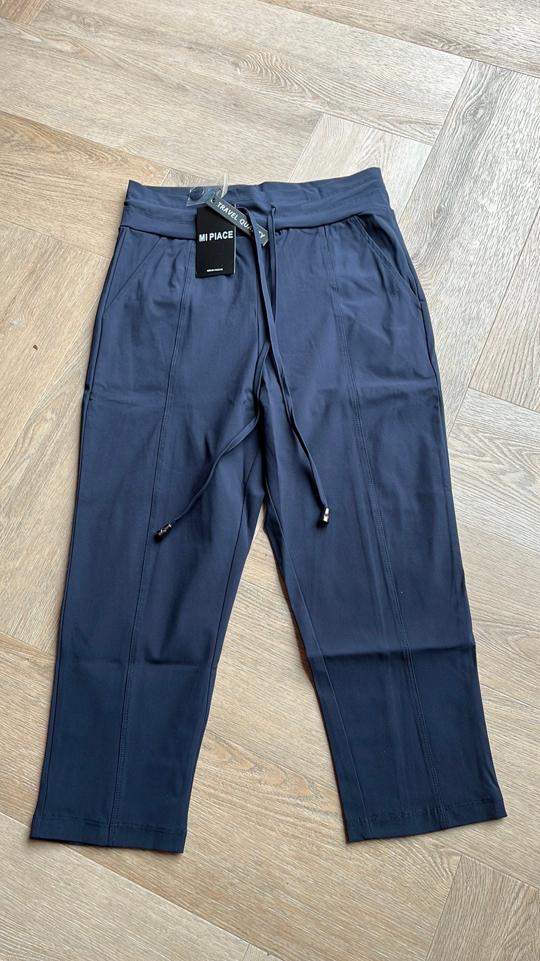 Dames capri broek maat S Mi Piace, Blauw, Nieuw, Ophalen of Verzenden, Driekwart