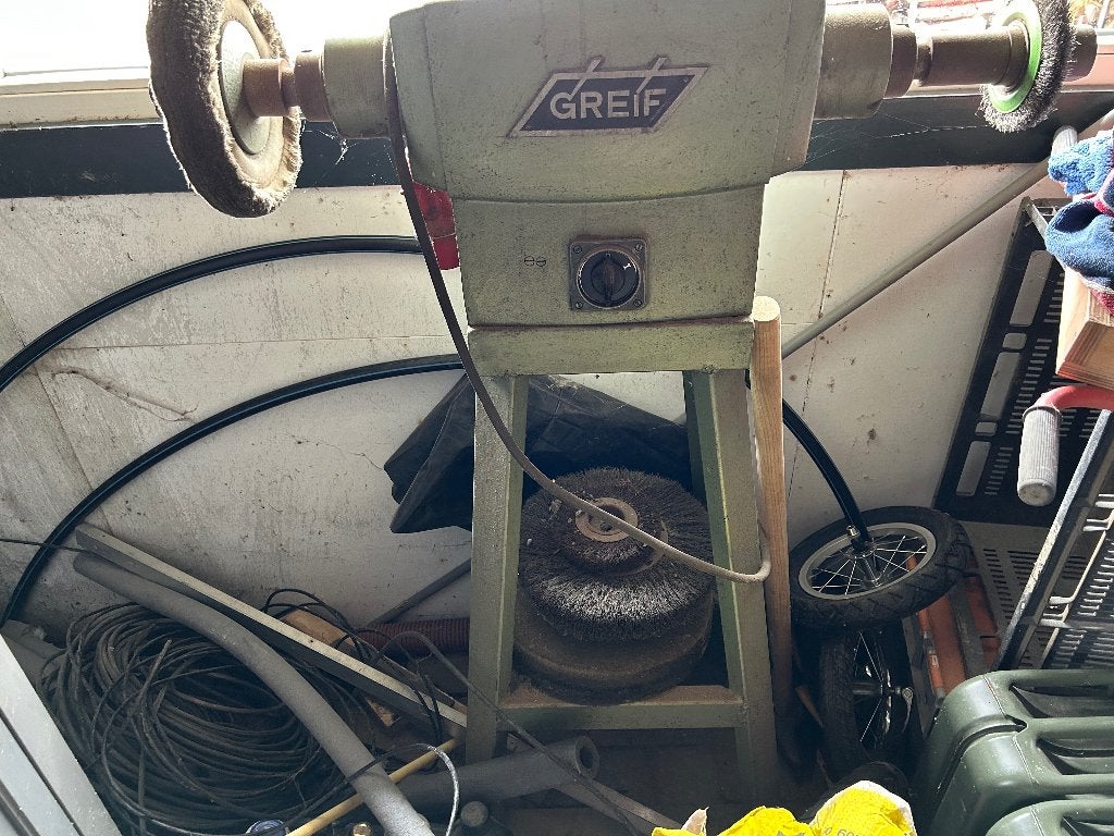Greif polijst machine en borstelmachine, Ophalen, Gebruikt