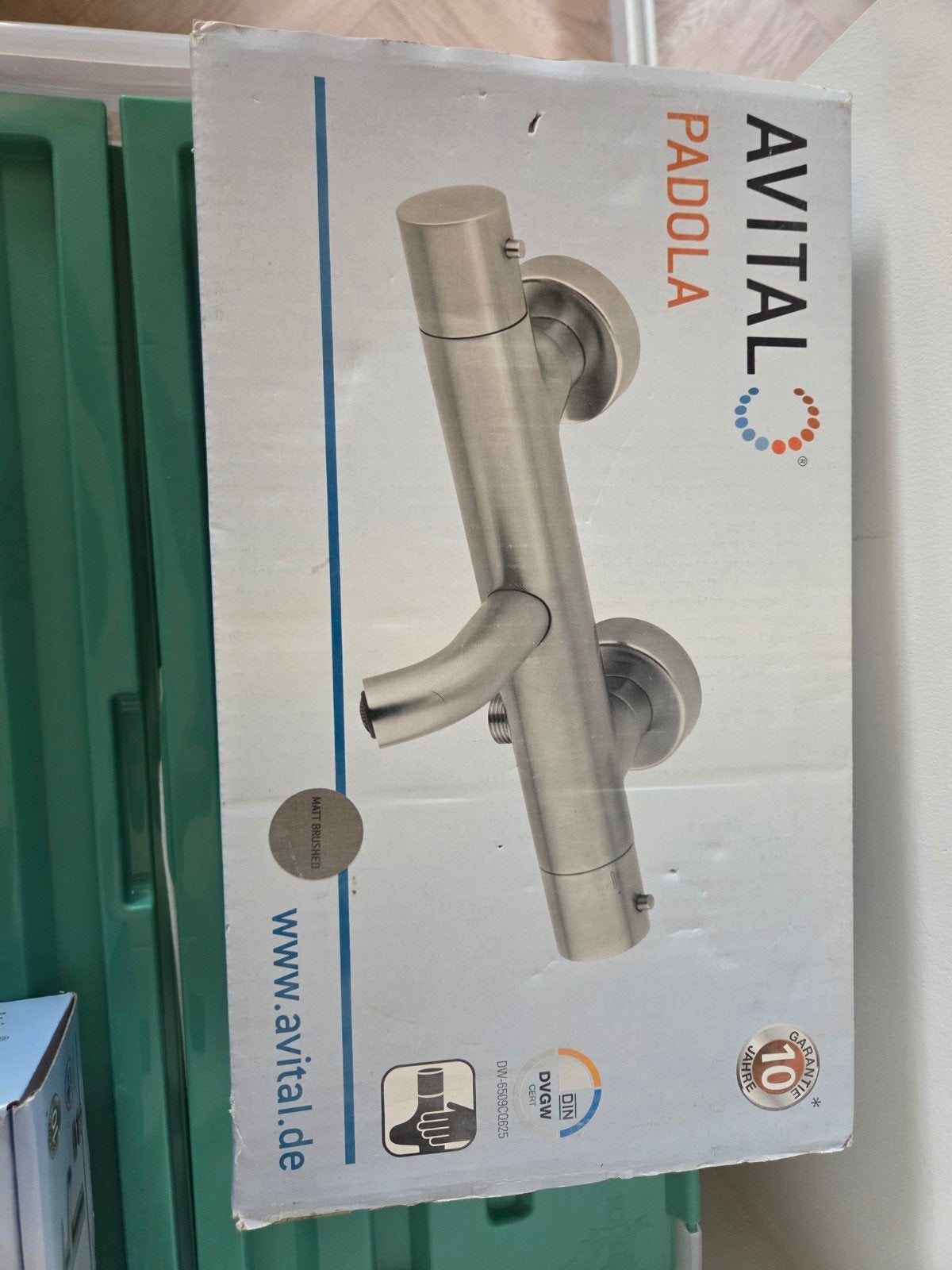 AVITAL PADOLA Douchekraan Geborsteld RVS, Ophalen, Nieuw, Rvs, Douche