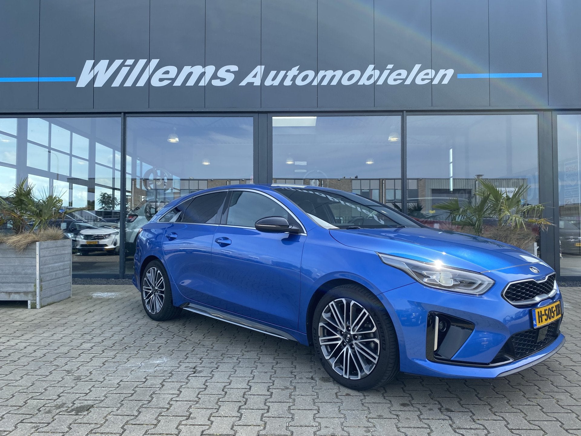 Kia ProCeed 1.0 T-GDI GT-Line Cruise Control, Stoelverwarmin, Auto's, Gebruikt, Met garantie (alle), Blauw, Origineel Nederlands