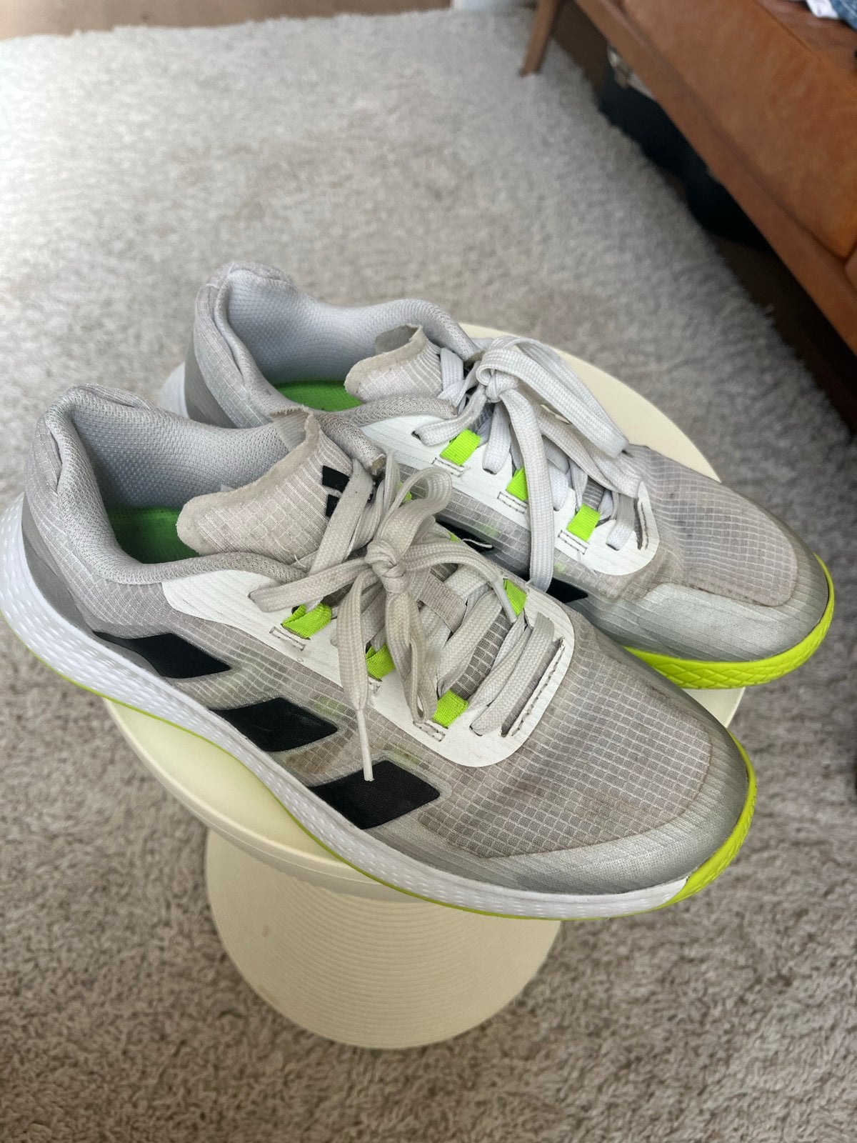 Adidas Forcebounce zaalschoenen maat 41 1/3, Ophalen, Gebruikt, Schoenen
