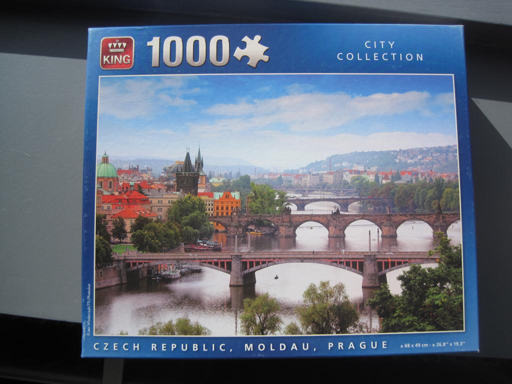 King legpuzzel City collection, Ophalen, 500 t/m 1500 stukjes, Gebruikt, Legpuzzel
