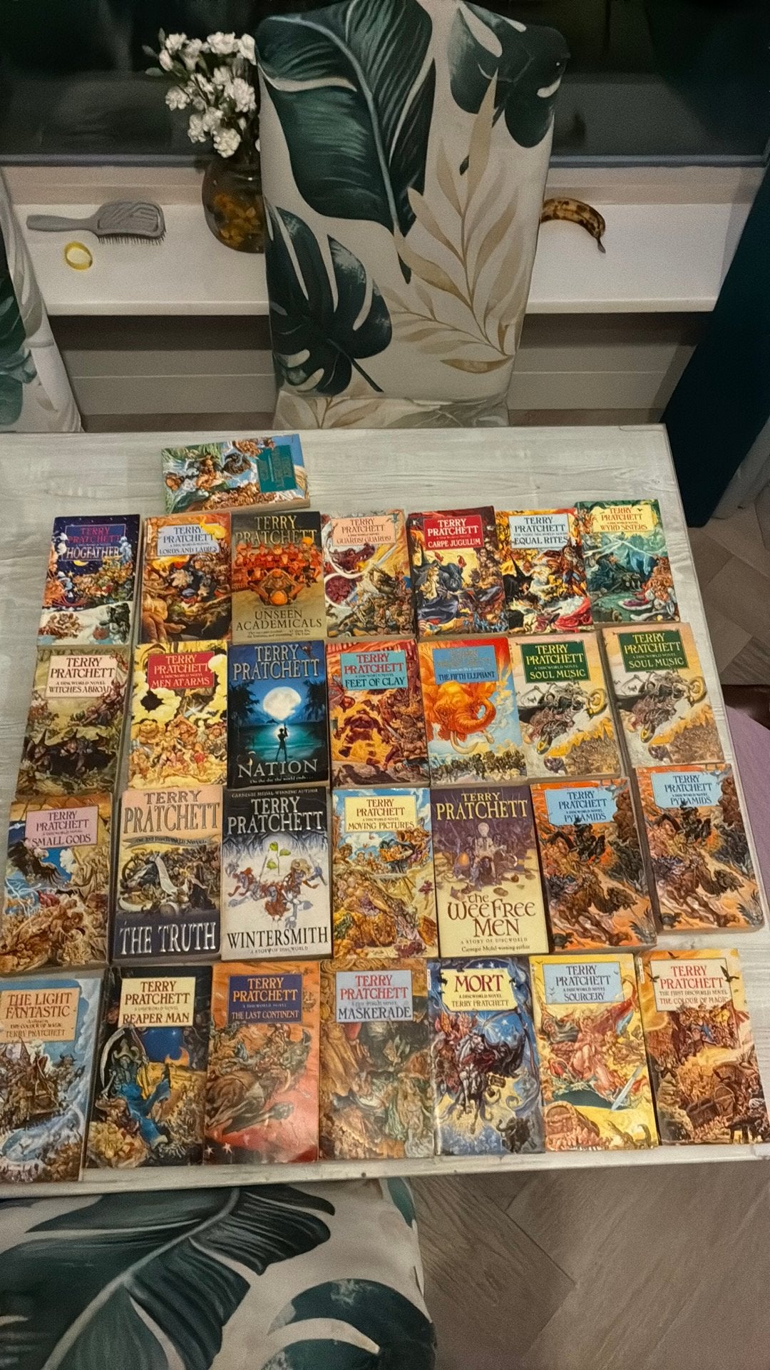 Grote collectie Terry Pratchett Discworld boeken, Boeken, Ophalen of Verzenden, Gelezen