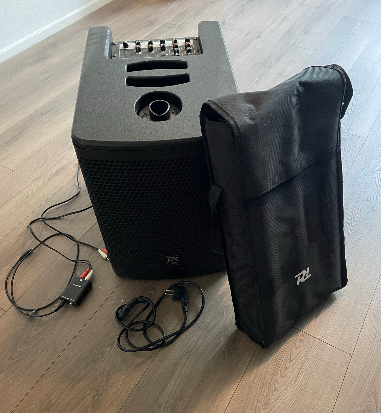 Power Dynamics PD910 Kolom Luidsprekersysteem Compleet, Inclusief kabels, Party speaker, Zo goed als nieuw, Ophalen