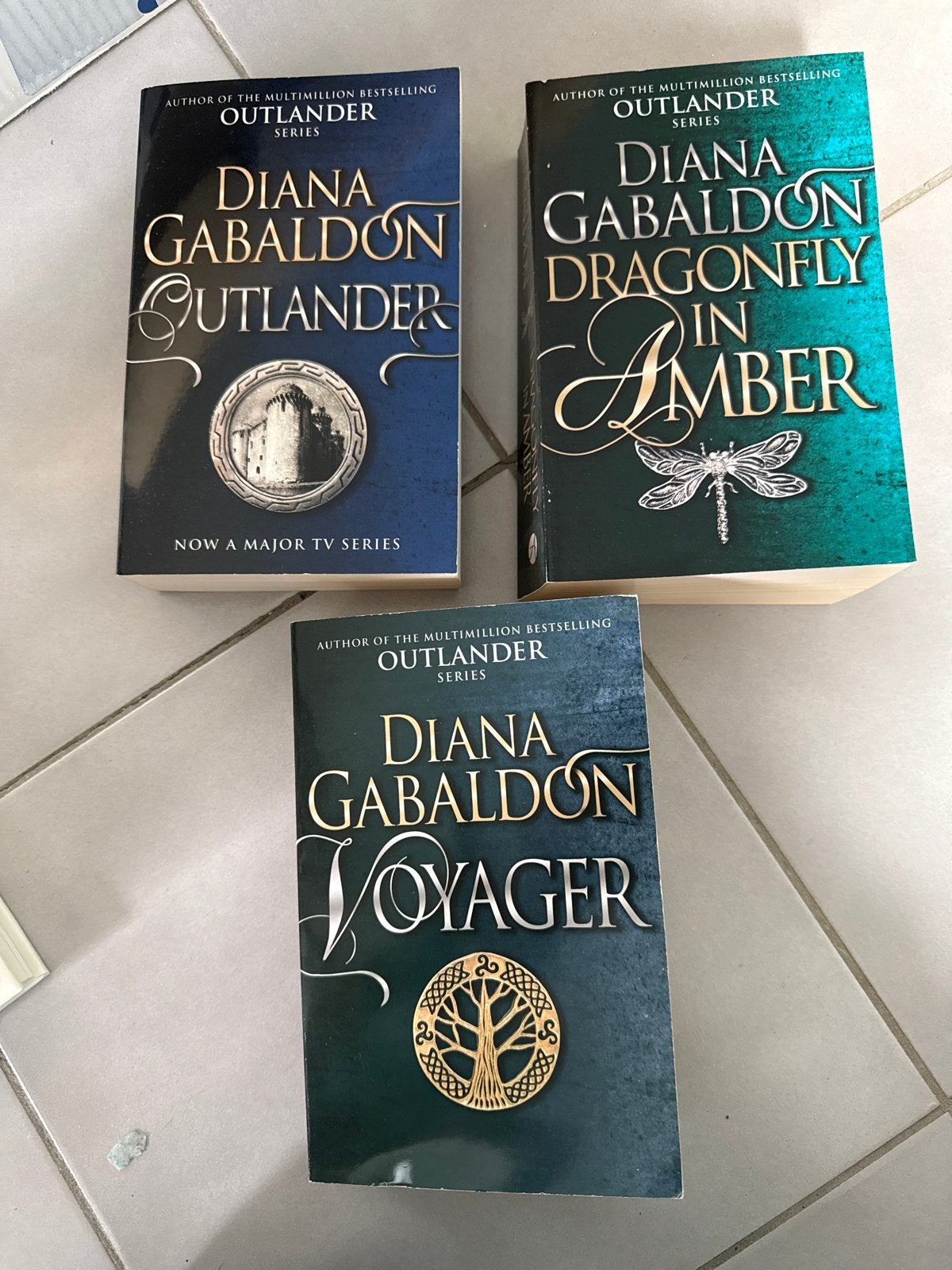 Outlander serie - Boeken 1, 2 en 3 (Nooit gelezen), Ophalen of Verzenden, Zo goed als nieuw