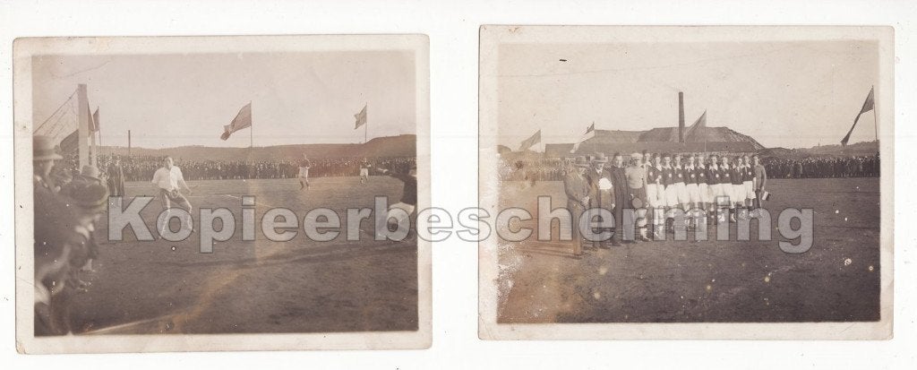 Voetbal Limburg Kimbra ? Maastricht ? mijnstreek 2 foto's, Verzamelen, Foto's en Prenten, Gebruikt, Verzenden, Foto, Voor 1940