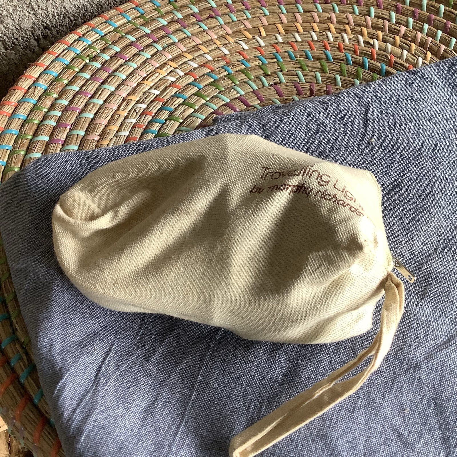 Vintage Morphy Richards Reisstrijkijzer met etui, Ophalen of Verzenden, Gebruikt, Strijkijzer met snoer
