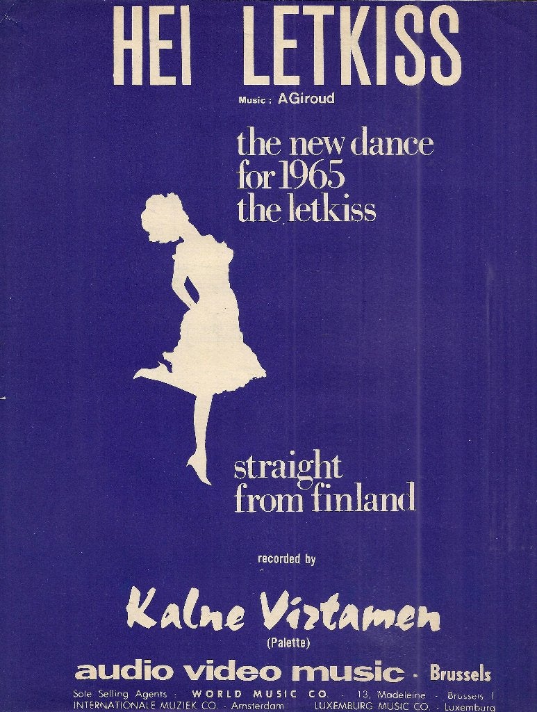 Bo884 bladmuziek hei letkiss 1965  --, Ophalen of Verzenden, Gebruikt, Artiest of Componist, Klassiek