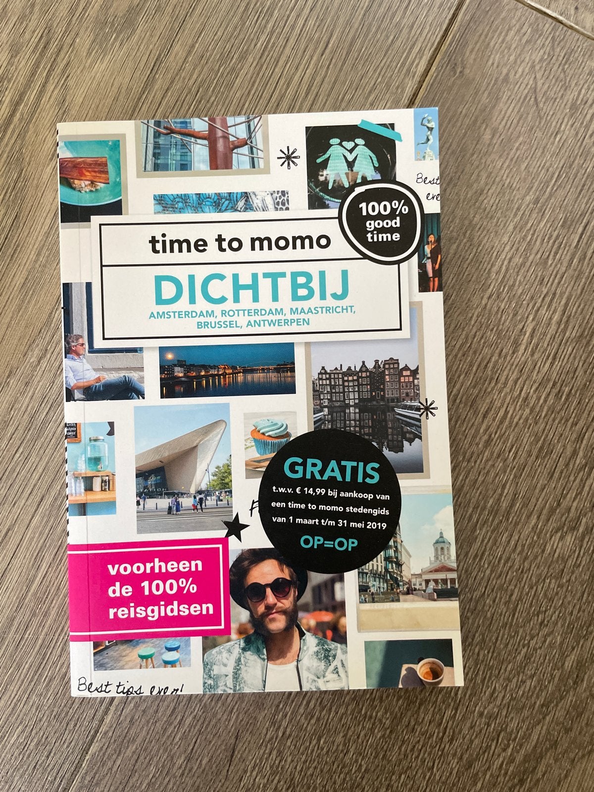 Time to Momo Dichtbij: Amsterdam, Rotterdam, Maastricht, Bru, Overige merken, Ophalen of Verzenden, Zo goed als nieuw, Reisgids of -boek