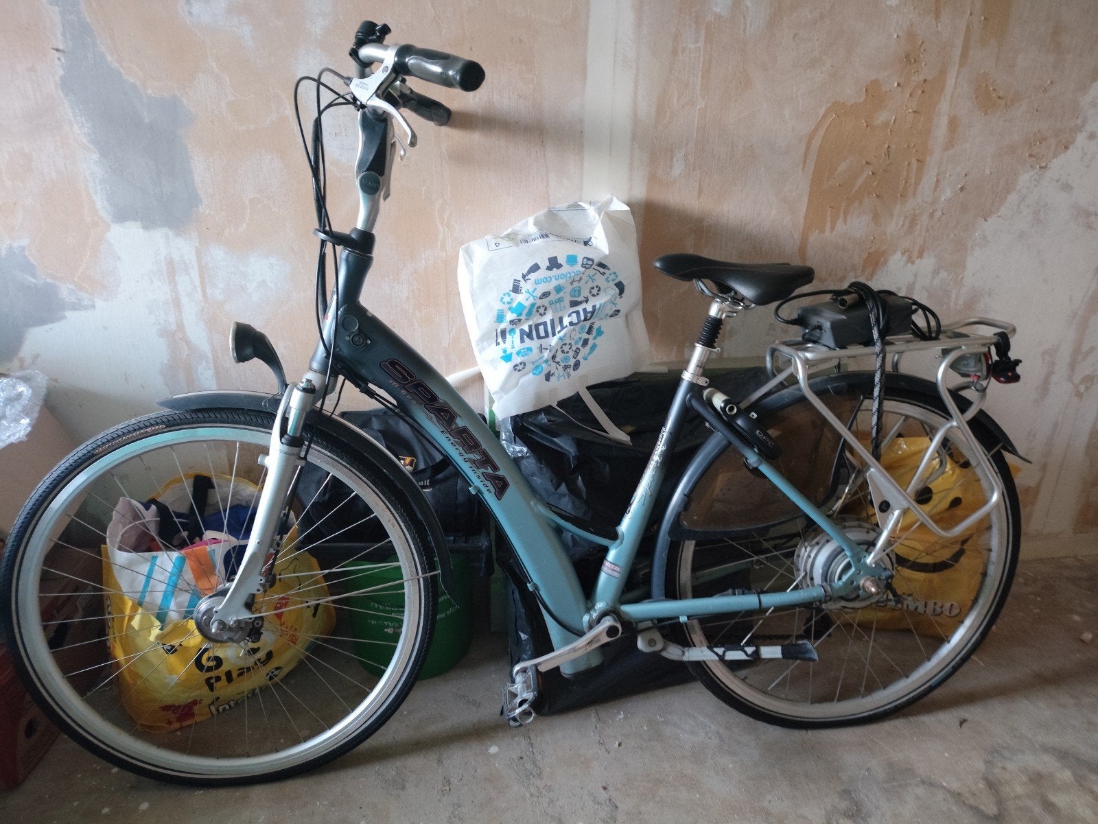 Sparta elektrische fiets - kapot, Ophalen, Sparta, Gebruikt, 51 tot 55 cm