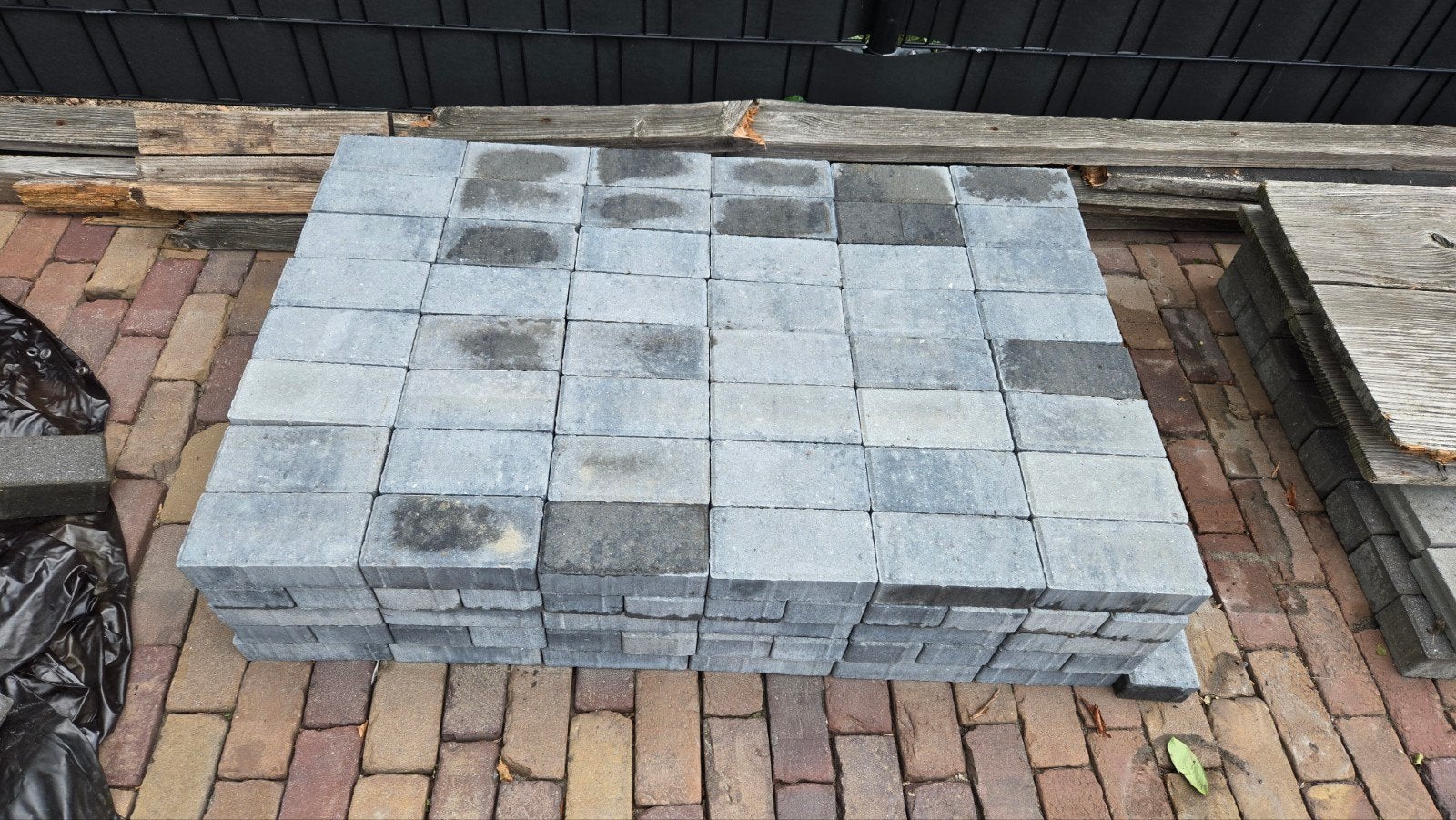 gratis - 240 Klinkers maat 21x10x6 cm 5m2, Ophalen, Gebruikt, Klinkers, 5 tot 10 m²