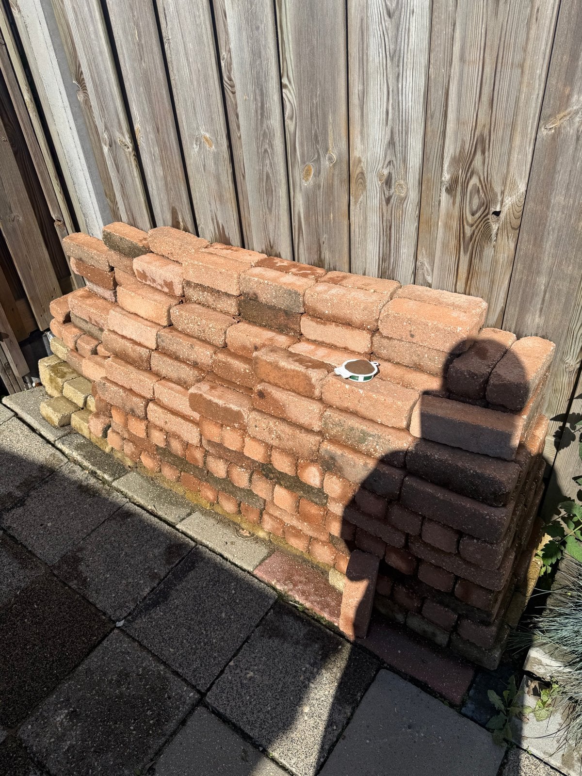Gebruikte klinkers voor tuin of oprit, Gebruikt, Klinkers, Beton, 5 tot 10 m²