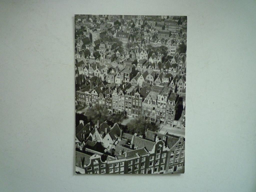 Art unlimited kaart De Jordaan vanaf Westertoren Amsterdam, Ophalen of Verzenden, 1940 tot 1960, Gelderland