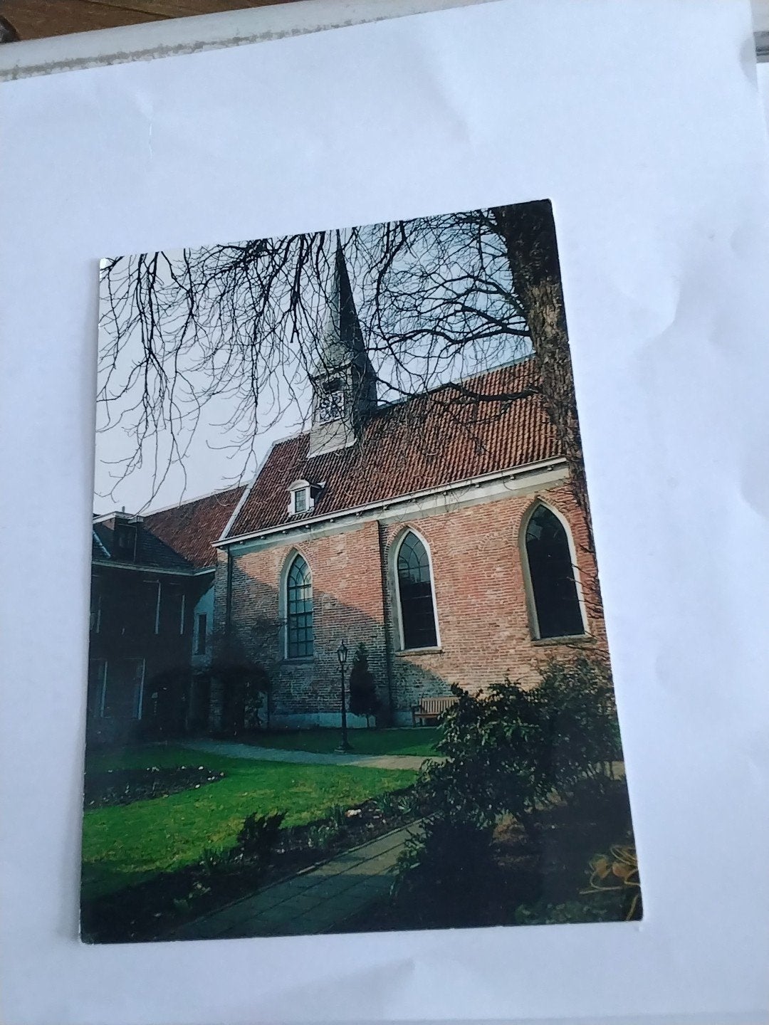 Ansichtkaart Pelstergasthuiskerk Groningen, Verzamelen, Ophalen of Verzenden, 1980 tot heden, Ongelopen, Groningen
