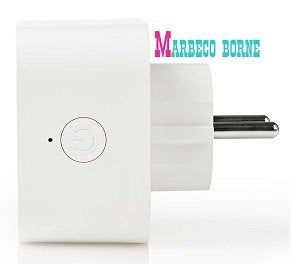 SmartLife Wi-Fi Smart Plug Stopcontact, Schuko 10A, Nieuw, Overige fittingen, Info@marbeco.nl, Nedis SmartLife