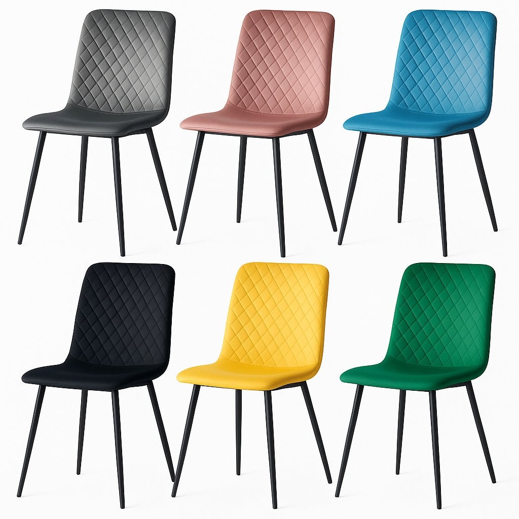moderne eetkamerstoelen – beschikbaar in 6 kleuren, Huis en Inrichting, Ophalen of Verzenden, Nieuw, Overige kleuren, Vijf, Zes of meer stoelen