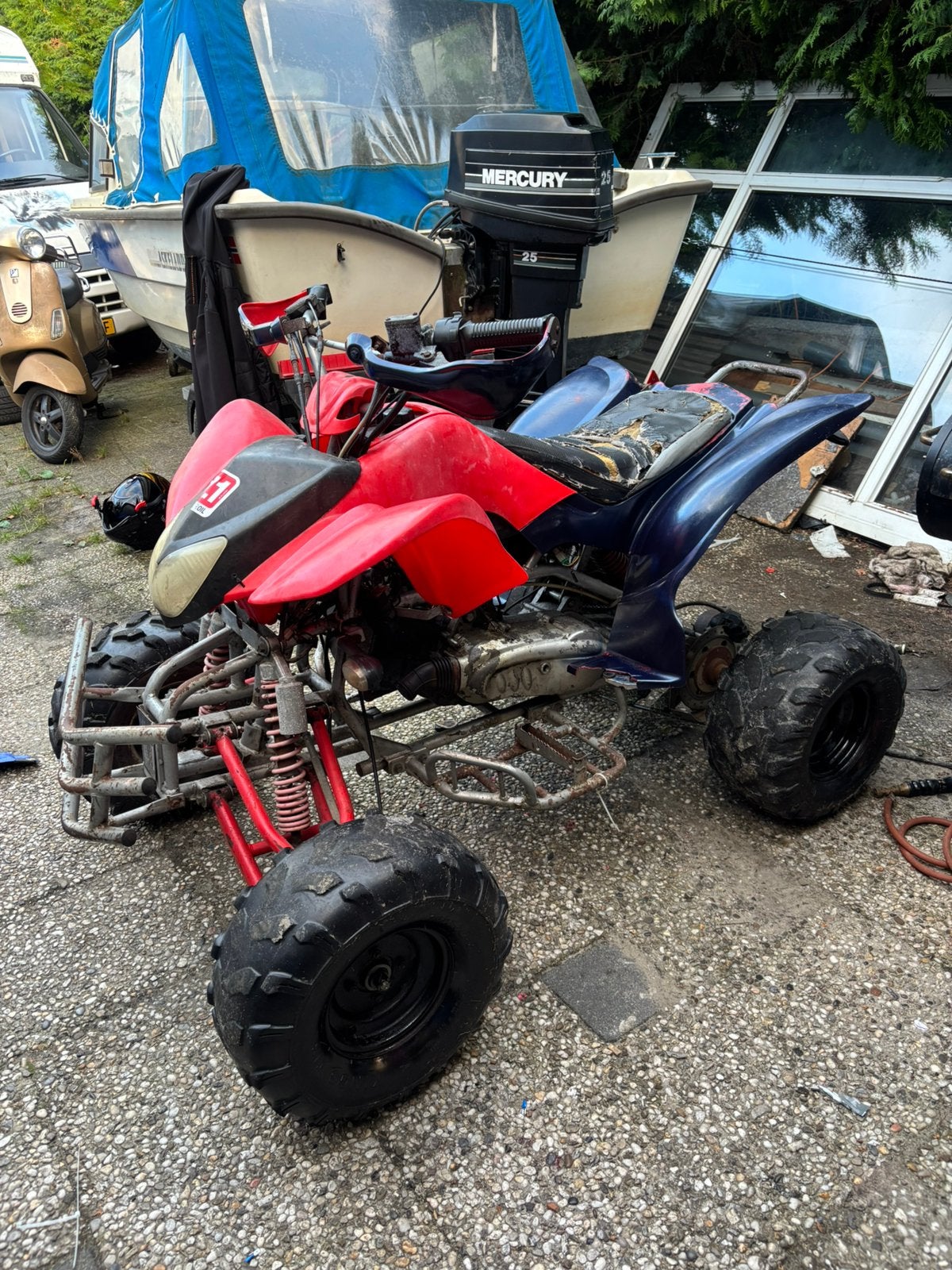 125cc crossquad, Ophalen, 125 cc