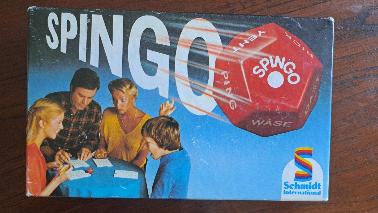 Spingo: Het Nieuwste Kruiswoordspel van Schmidt Internationa, Drie of vier spelers, Ophalen of Verzenden, Gebruikt, Schmidt International