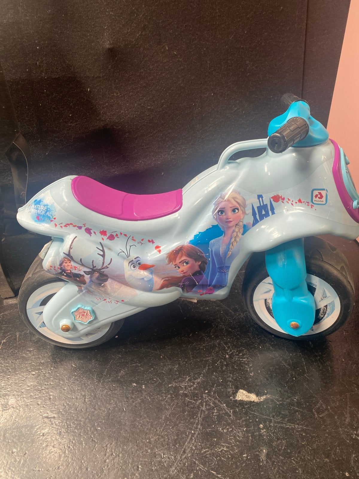 Disney Frozen II Loopmotor voor Kinderen, Kinderen en Baby's, Speelgoed | Speelgoedvoertuigen, Ophalen of Verzenden, Gebruikt