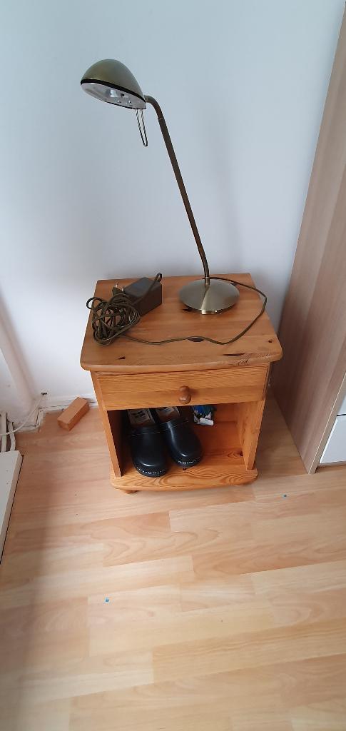 Massive bureaulamp, Huis en Inrichting, Lampen | Tafellampen, Ophalen, Gebruikt, Klassiek, Metaal