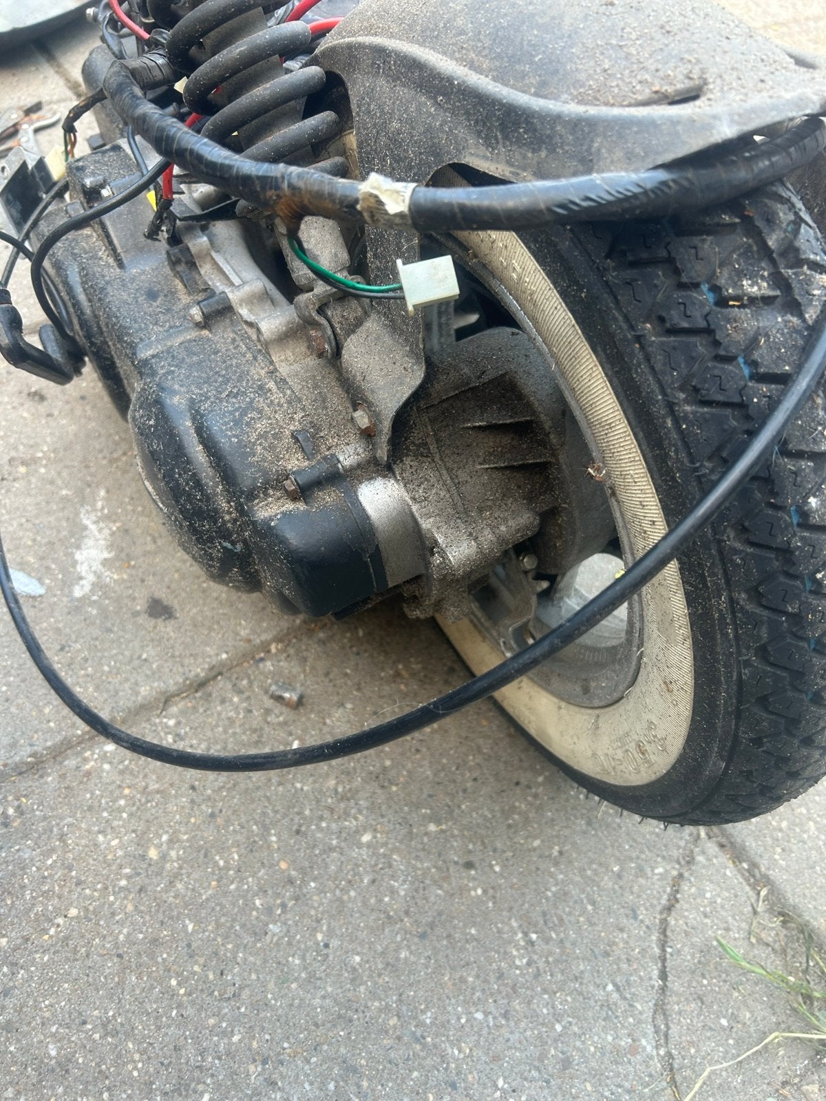Scooter motorblok zo goed als nieuw, 50cc 4takt, Ophalen, Zo goed als nieuw, Blok