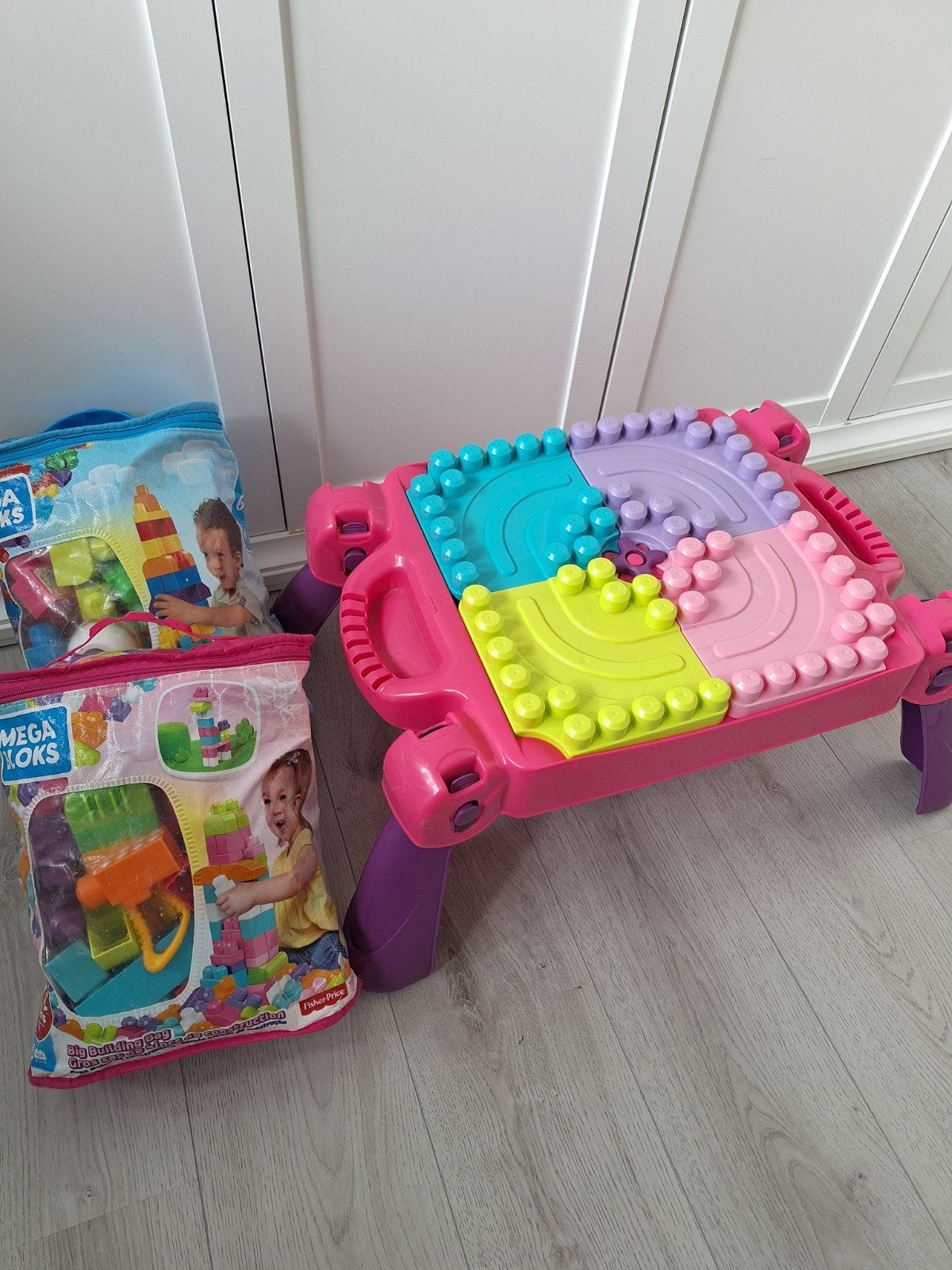 Mega bloks speeltafel, Ophalen, Gebruikt, Jongen of Meisje
