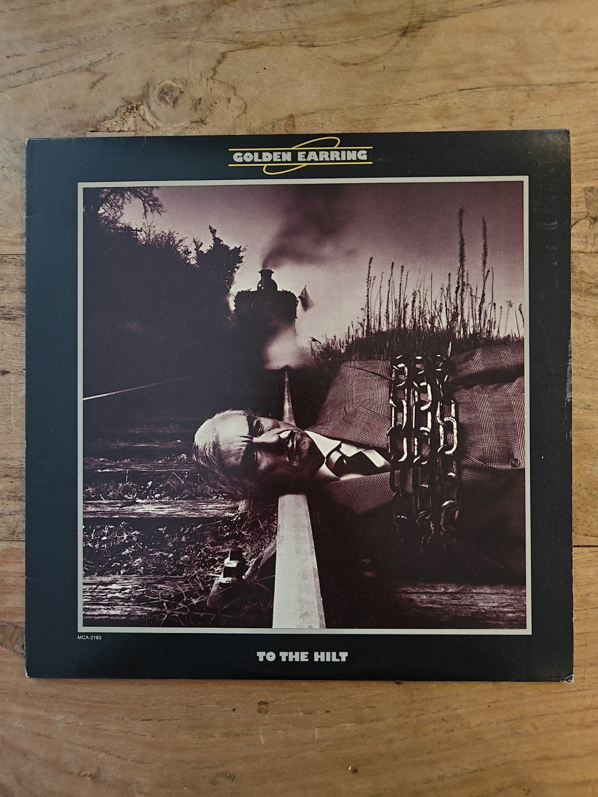 Golden Earring - To The Hilt (Amerikaanse MCA persing), LP, Rock, Gebruikt, Import