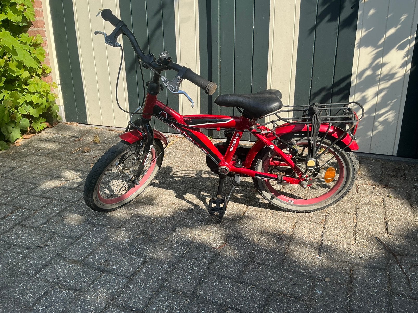 kinderfiets 4 jaar, Fietsen en Brommers, Fietsen | Kinderfietsjes, Ophalen, Zo goed als nieuw, Minder dan 16 inch