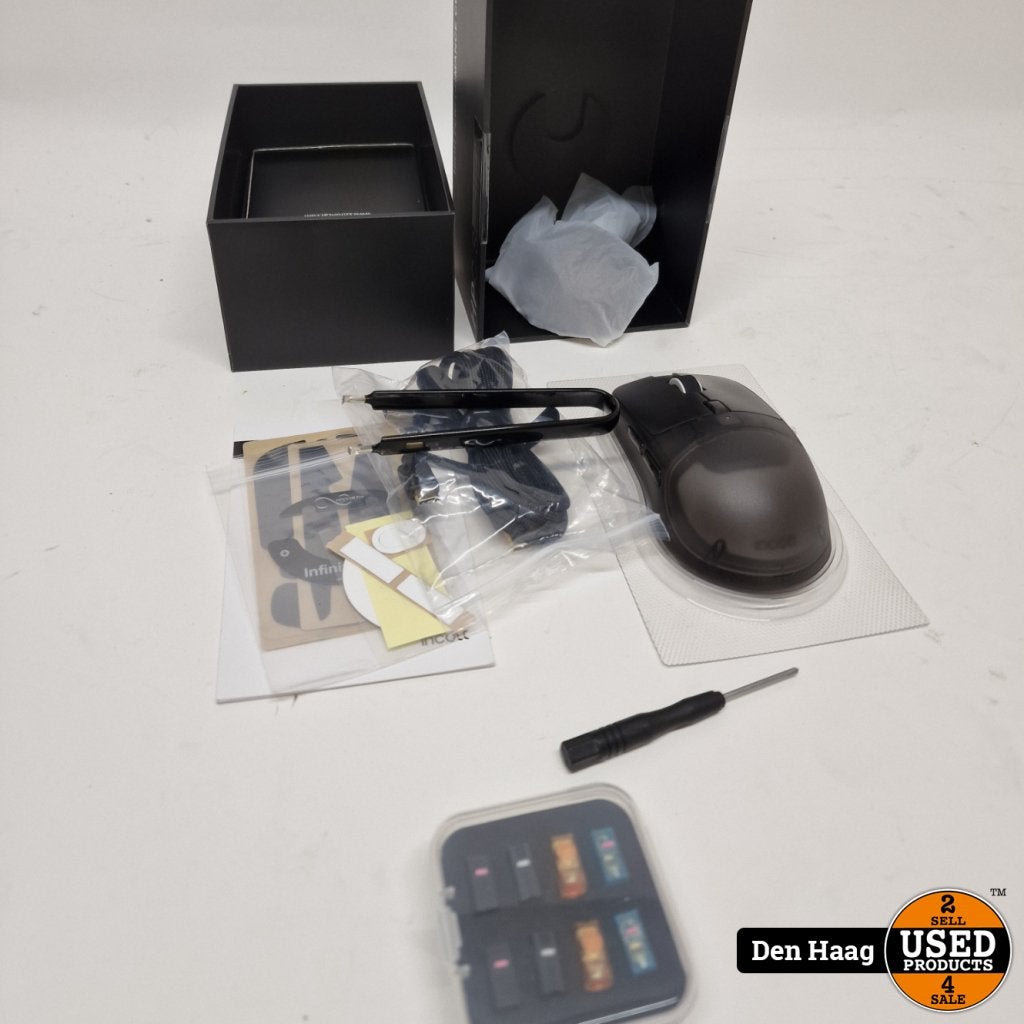 HPC02m Pro Mouse | Nieuwestaat, Computers en Software, Muizen, Flex Ltd., Gebruikt, https://flex.com/contact-us, Nobelstraat 10, 5807 GA Oostrum LB, Limburg, Nederland