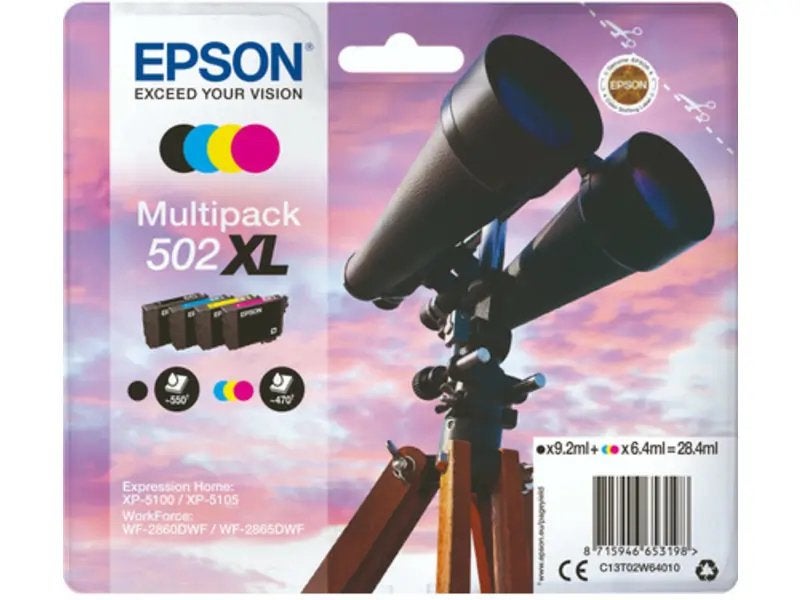 Epson multipack 502XL cartridge, Ophalen, Nieuw