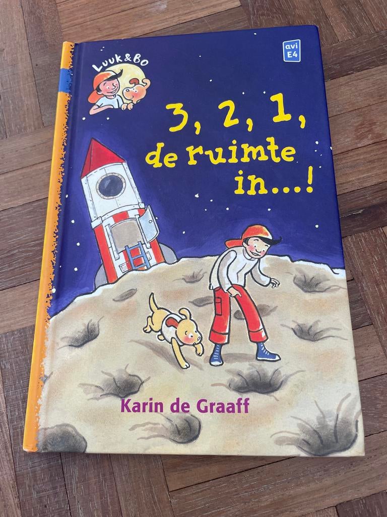 3, 2, 1, de ruimte in...! - Luuk & Bo avontuur, Ophalen of Verzenden, Zo goed als nieuw, Fictie algemeen