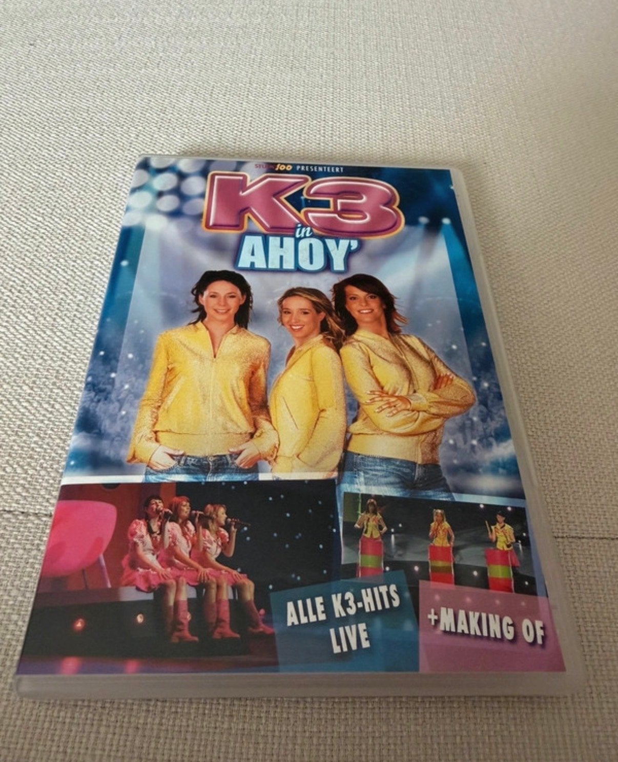K3 in Ahoy' DVD - Alle K3-hits live + Making of, Cd's en Dvd's, Show, Bonusmateriaal, Alle leeftijden, Zo goed als nieuw
