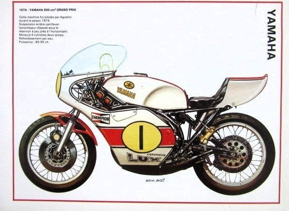 45 motorplaten - motorfiets motoren motorfietsen, Ophalen of Verzenden, 1980 tot heden, Tijdschrift